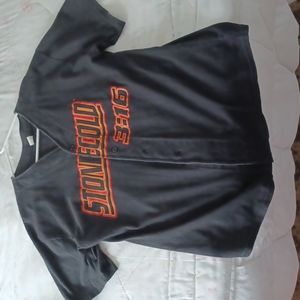 Vintage Stone Cold Steve Austin  Baseball button up WWF  Size Large